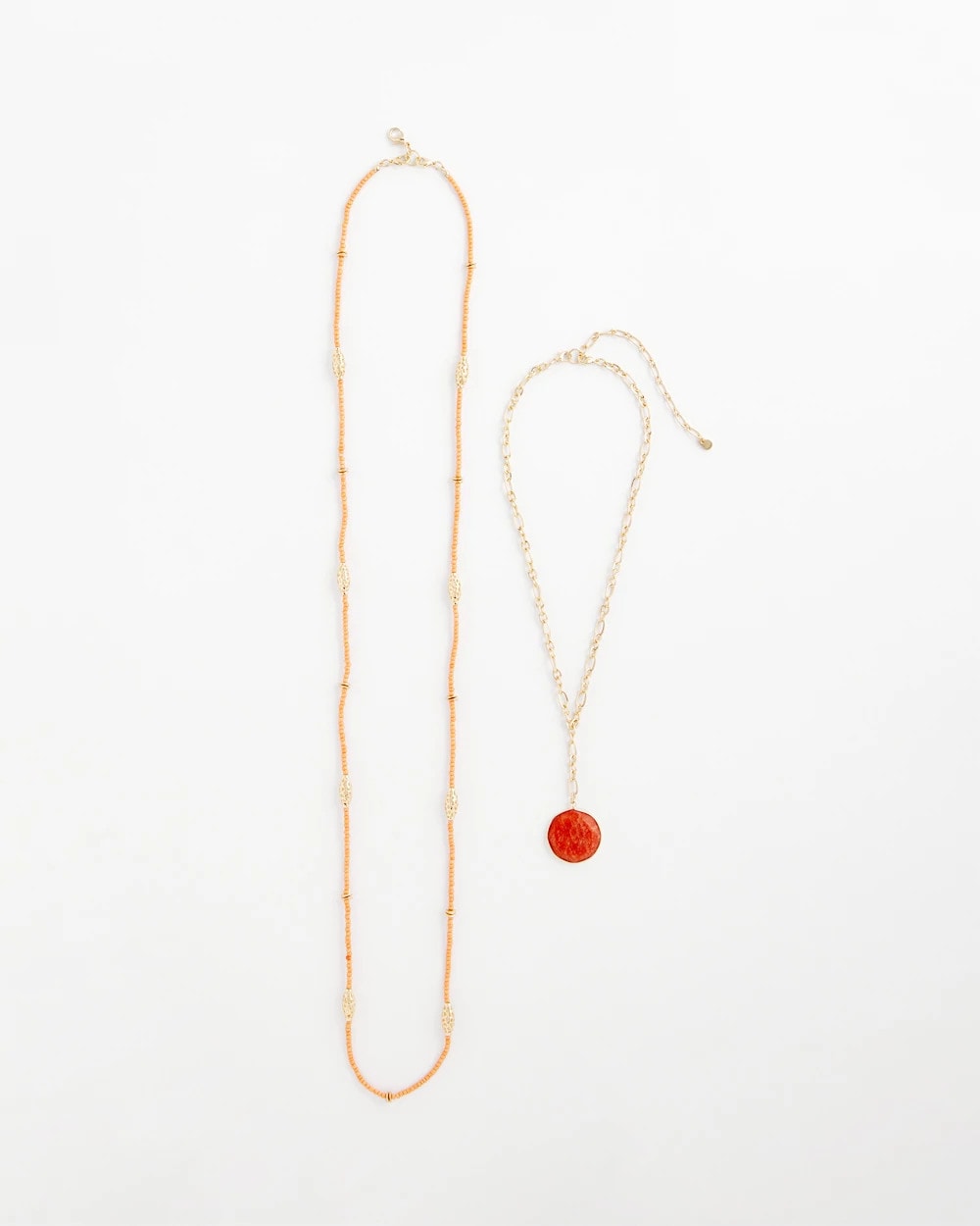 Chico's - Convertible Beaded Pendant Necklace