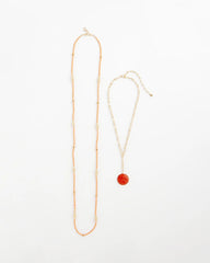 Chico's - Convertible Beaded Pendant Necklace