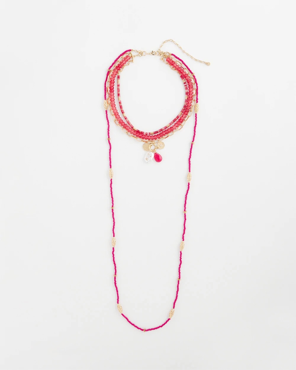 Chico's - Convertible Beaded Pendant Necklace