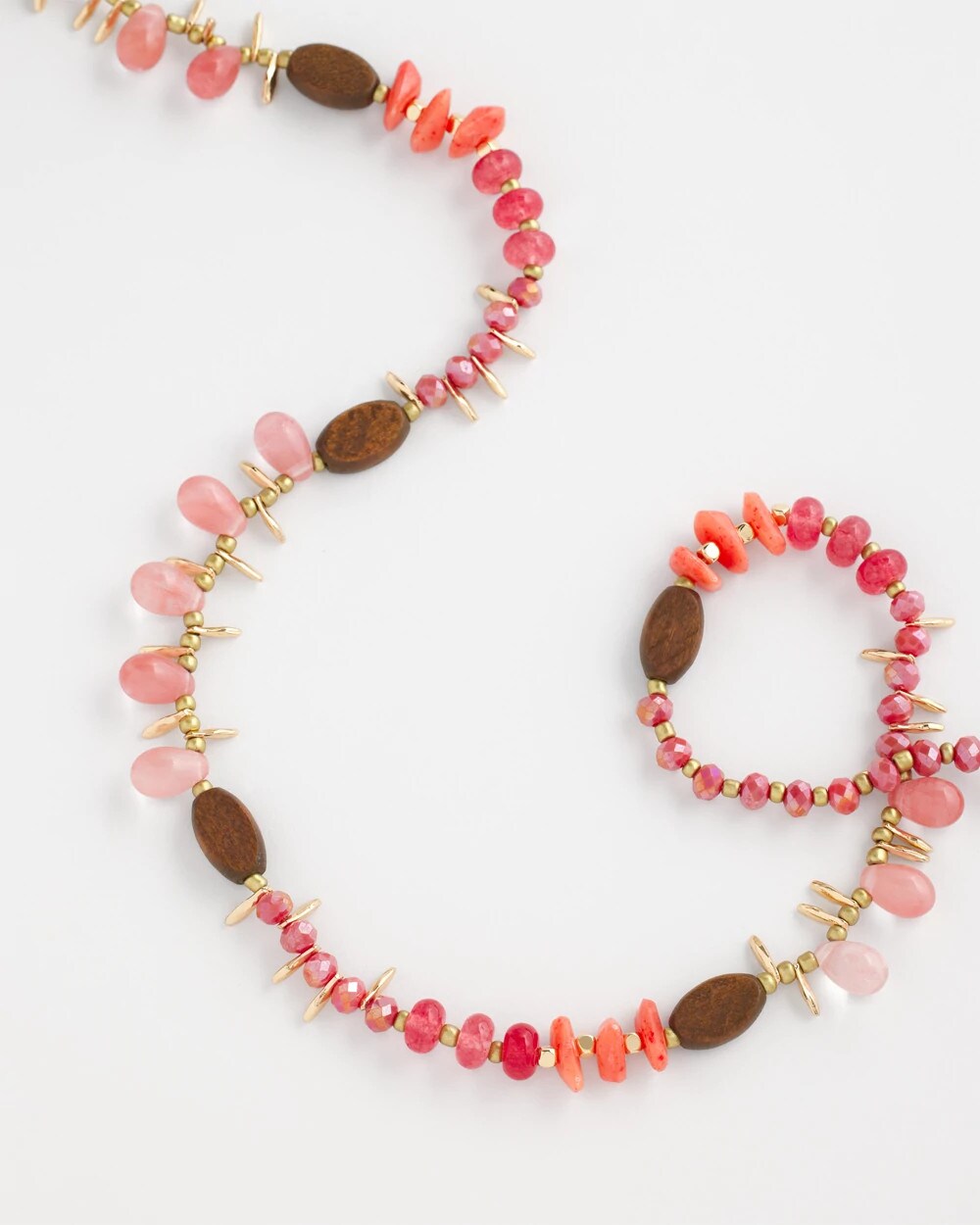 Chico's - Beaded Single Strand Necklace