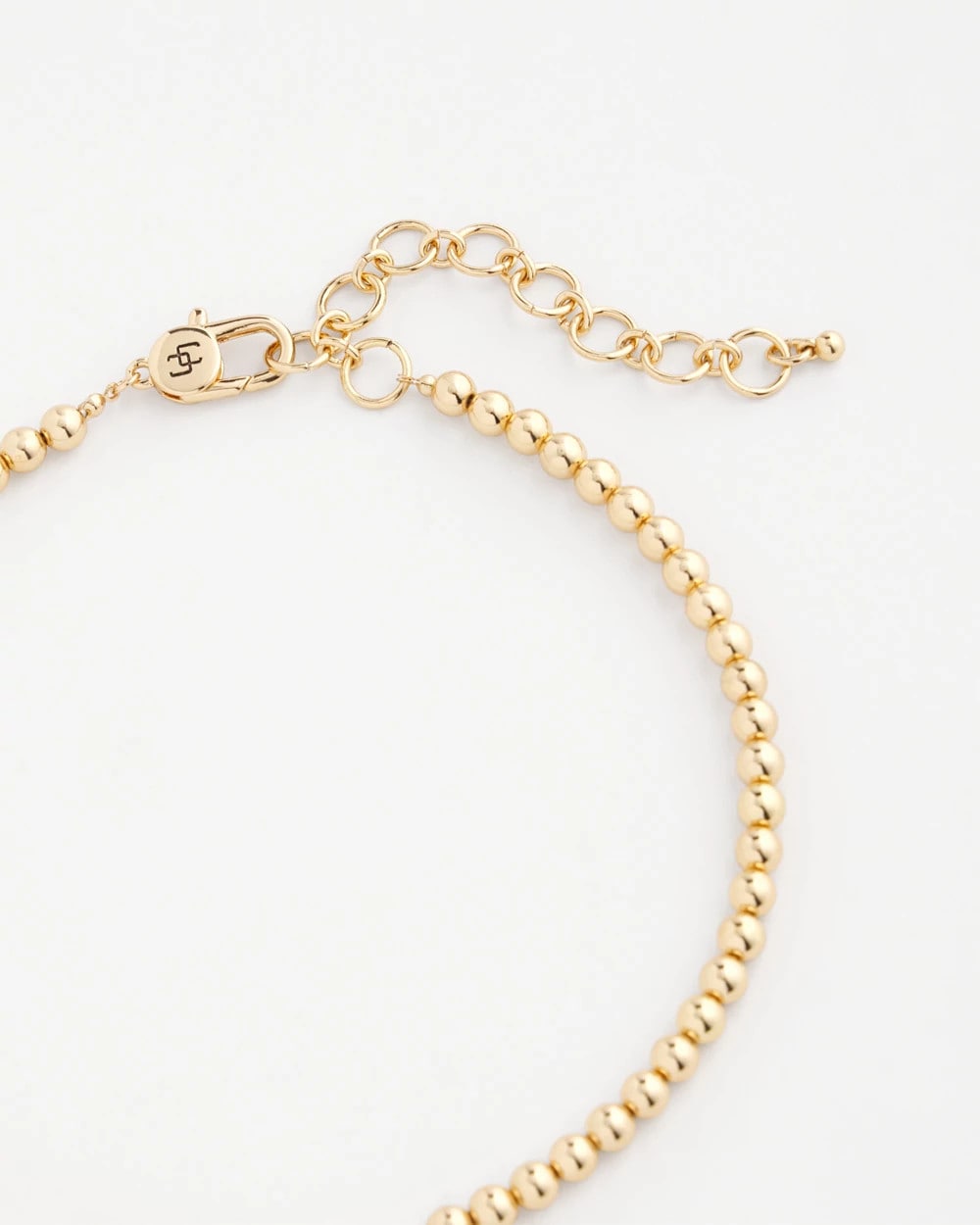 Chico's - Golden Beaded Necklace