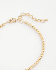 Chico's - Golden Beaded Necklace