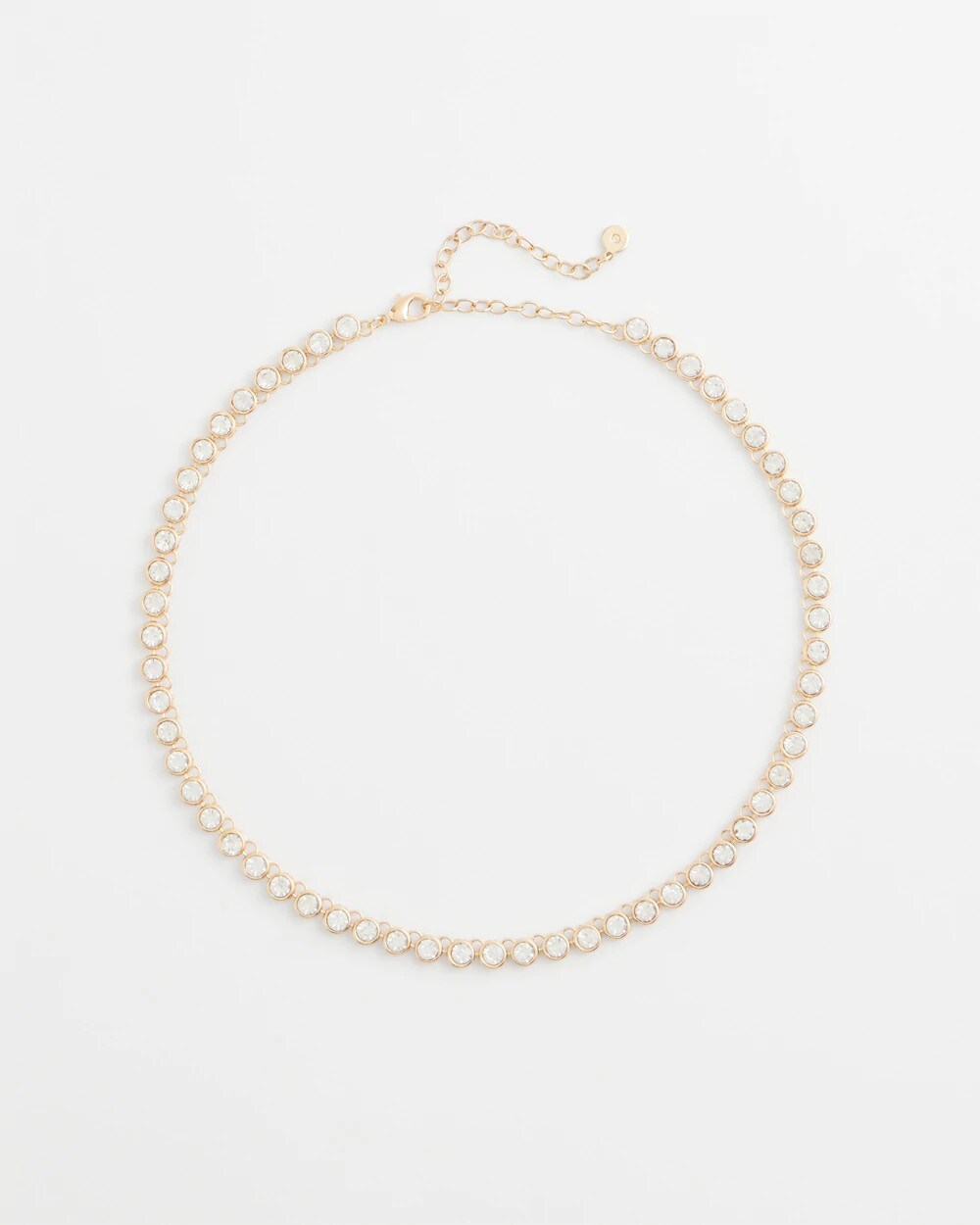 Chico's - Goldtone Tennis Necklace