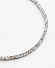 Chico's - Silver Tennis Necklace