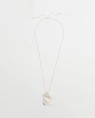 Chico's - Adjustable Square Pendant Necklace