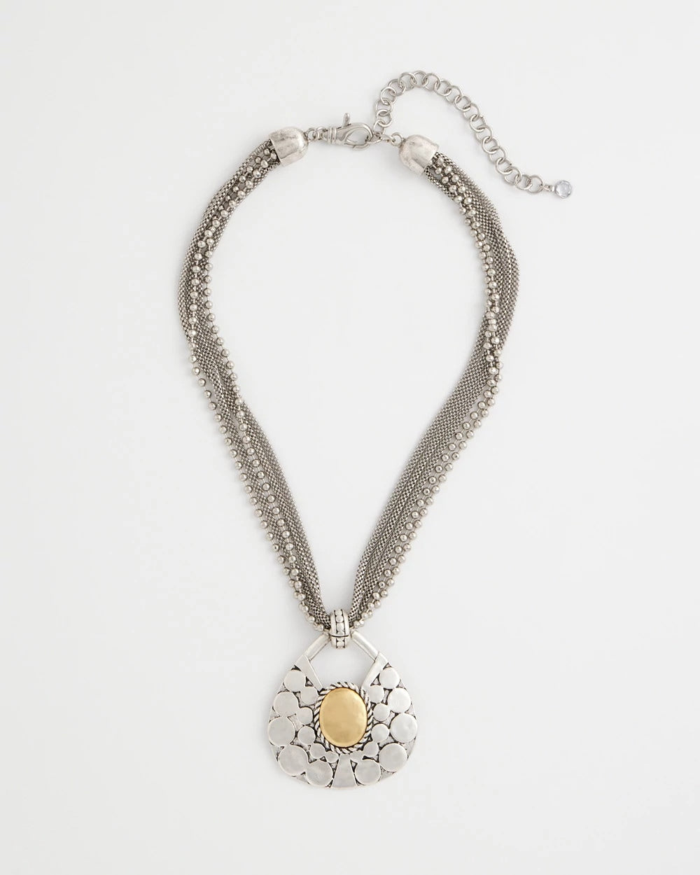 Chico's - Island Metal Pendant Necklace