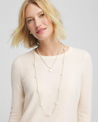 Chico's - Convertible Faux Pearl Necklace