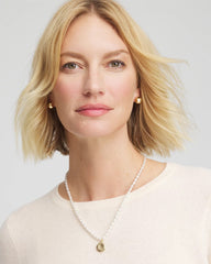 Chico's - Convertible Faux Pearl Necklace