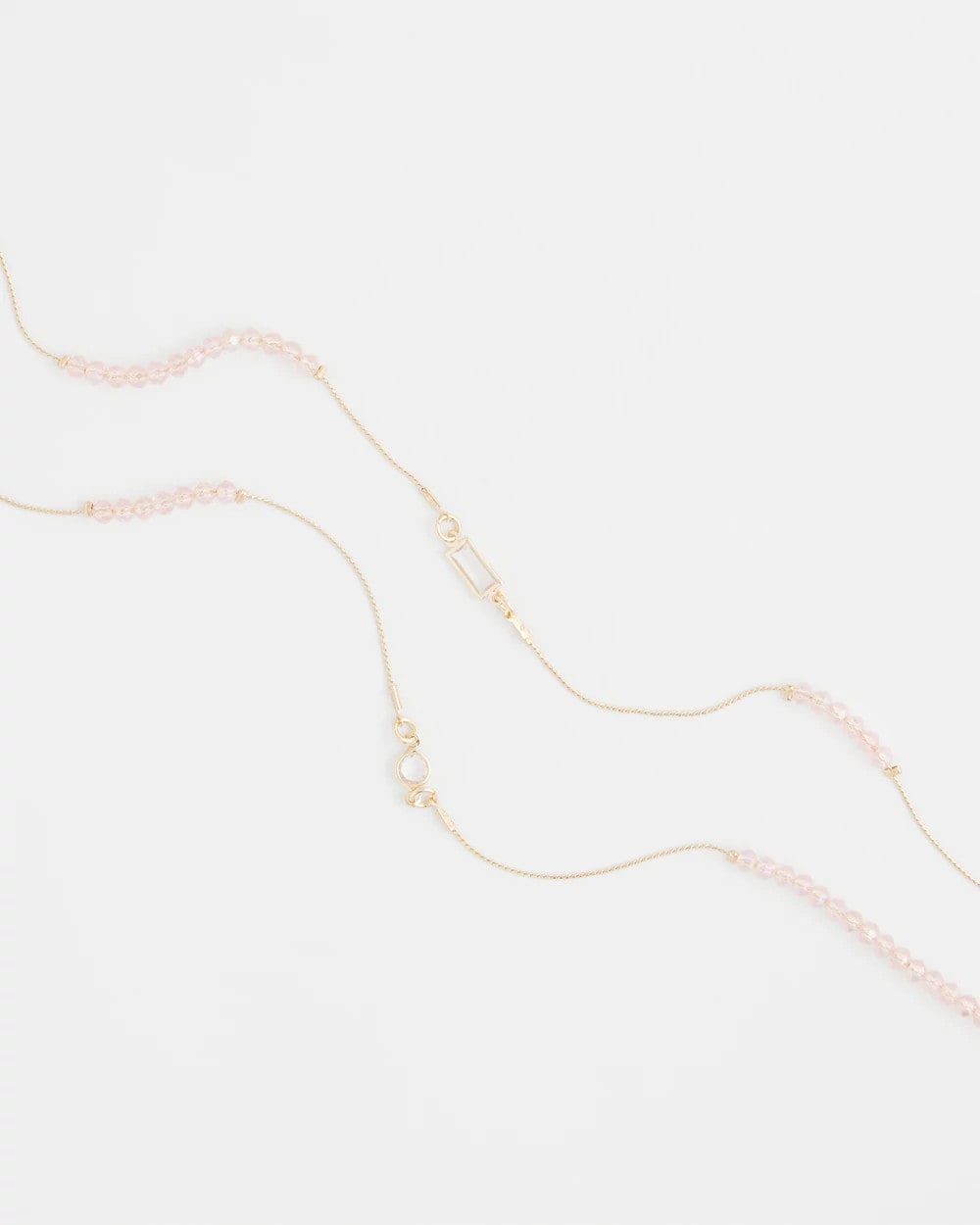 Chico's - Pink Double-Strand Necklace