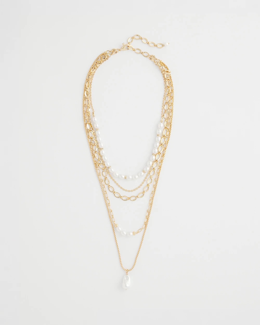 Chico's - Convertible Pearl Multistrand Necklace
