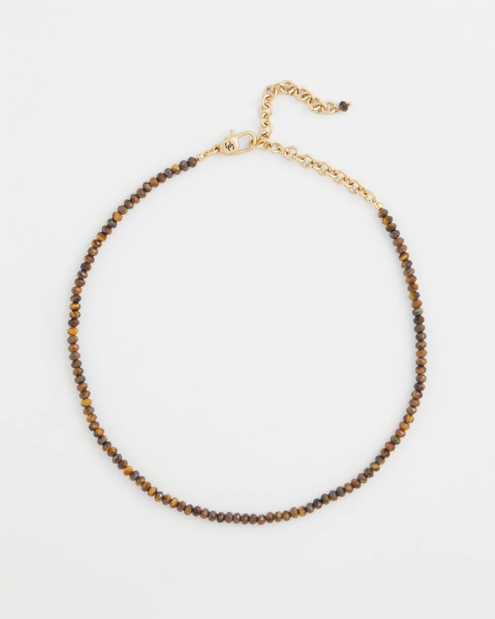 Chico's - Genuine Tiger's Eye Stone Necklace