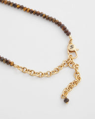 Chico's - Genuine Tiger's Eye Stone Necklace