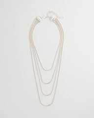 Chico's - Multi-Layer Snake Chain Necklace