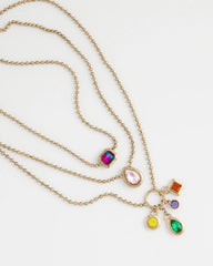 Chico's - Multi-Strand Gem Necklace