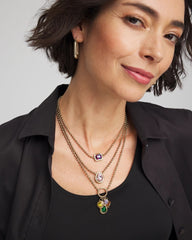 Chico's - Multi-Strand Gem Necklace
