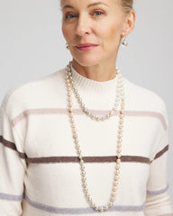 Chico's - Art Deco Beaded Necklace