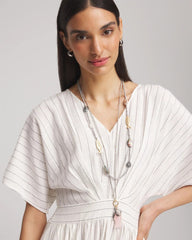 Chico's - Chico's Originals White Jade Ocean Necklace