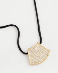 Chico's - Gold Glitz Pendant Necklace