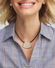 Chico's - Gold Glitz Pendant Necklace