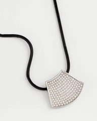 Chico's - Silver Glitz Pendant Necklace