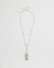 Chico's - Adjustable Opalescent Pendant Necklace