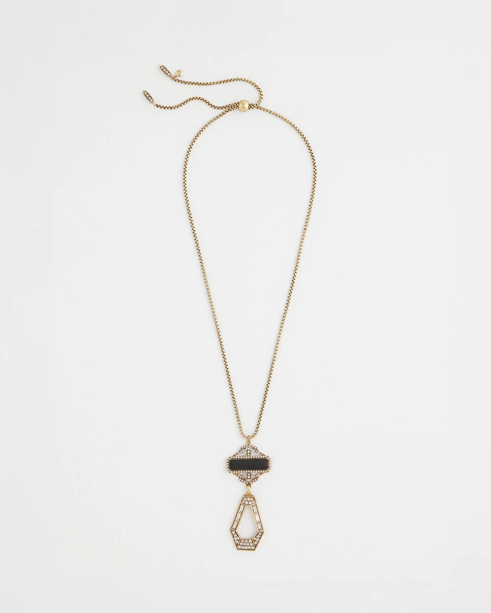 Chico's - Adjustable Amulet Pendant Necklace