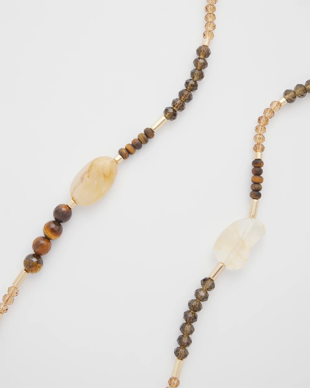 Chico's - Tiger's Eye Single-Strand Necklace