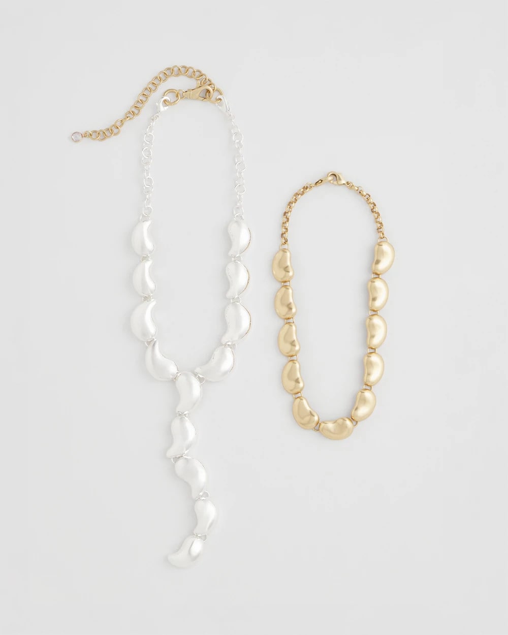 Chico's - Convertible Mixed-Metals Y-Necklace