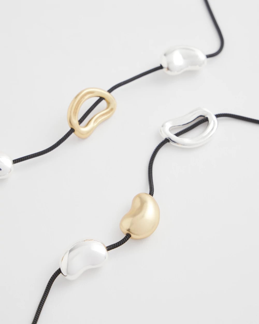 Chico's - Mixed-Metal Charm Necklace