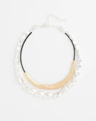 Chico's - Mixed-Metal Collar Necklace