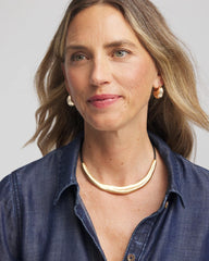 Chico's - Mixed-Metal Collar Necklace