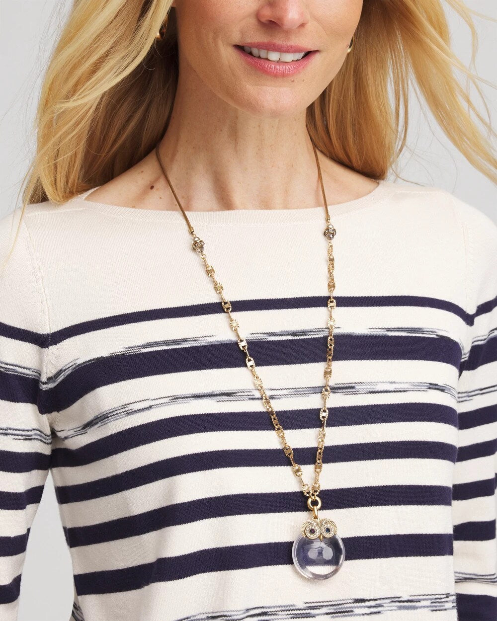 Chico's - Owl Pendant Necklace