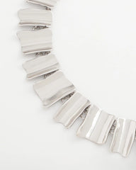 Chico's - Silver Wave Collar Necklace