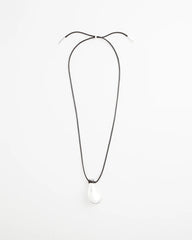 Chico's - Silvertone Adjustable Pendant Necklace