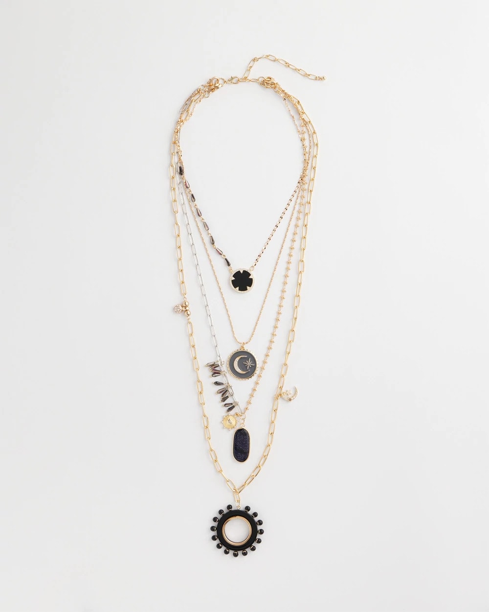 Chico's - Convertible Layered Tourmaline Necklace