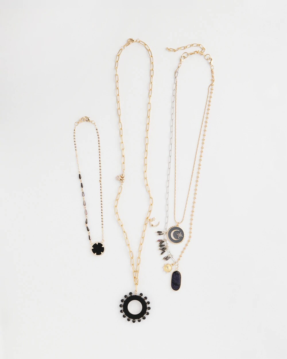 Chico's - Convertible Layered Tourmaline Necklace