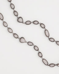 Chico's - Frosted Quartz Single Strand Necklace