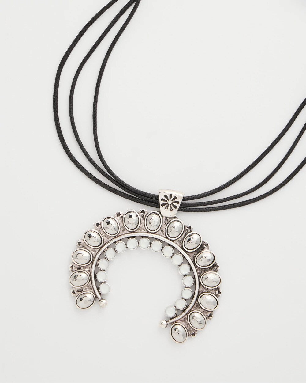 Chico's - Short Horseshoe Pendant Necklace