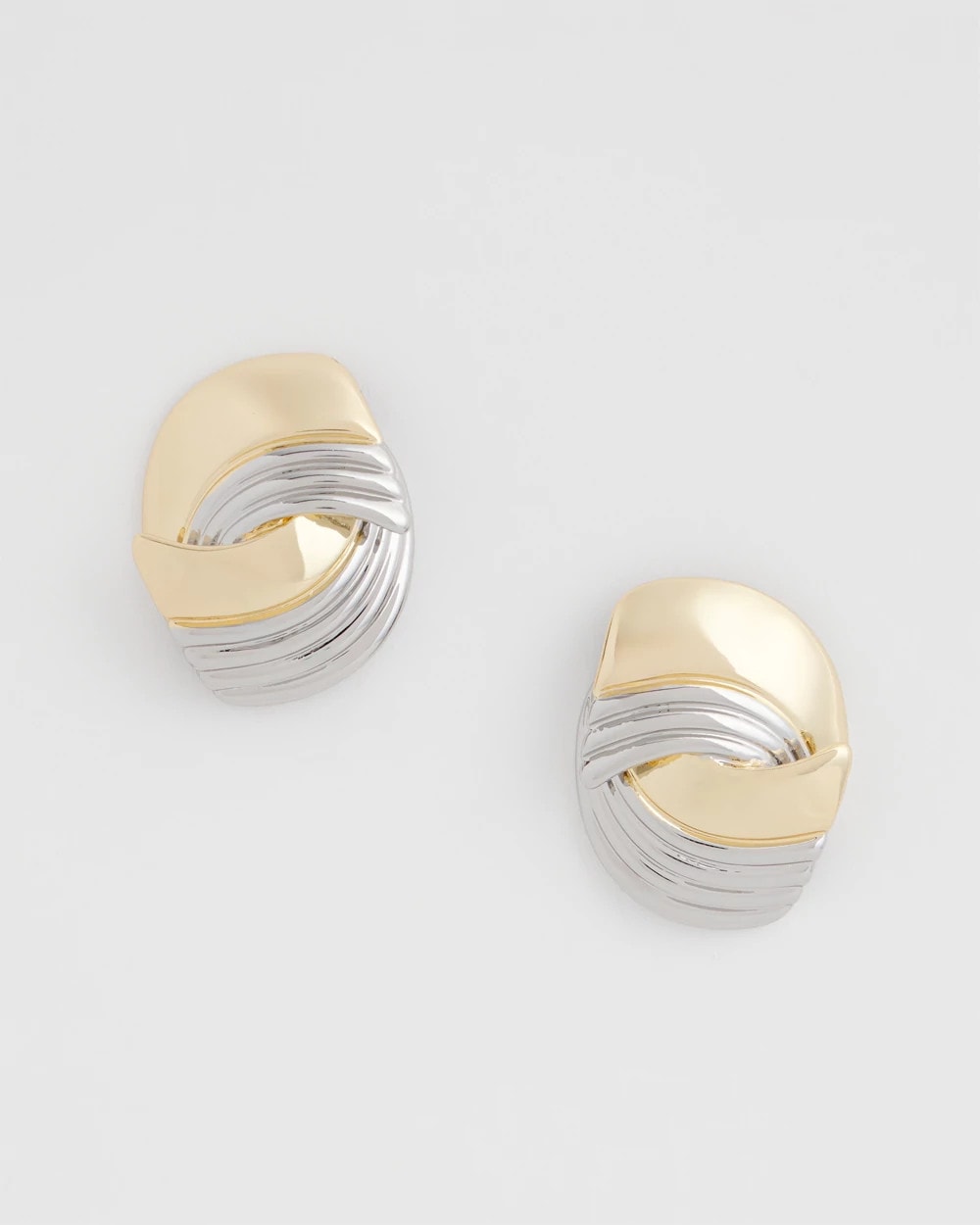 Chico's - Mixed Metal Stud Earrings