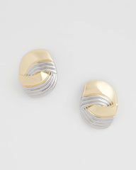 Chico's - Mixed Metal Stud Earrings