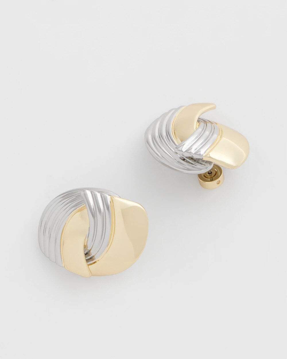 Chico's - Mixed Metal Stud Earrings