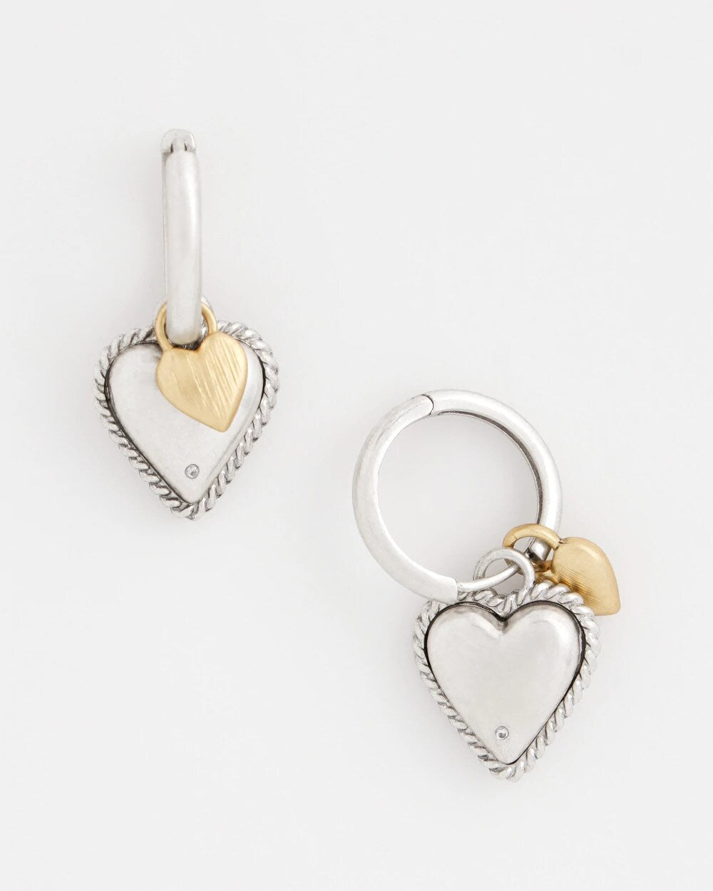 Chico's - Heart Charm Earrings