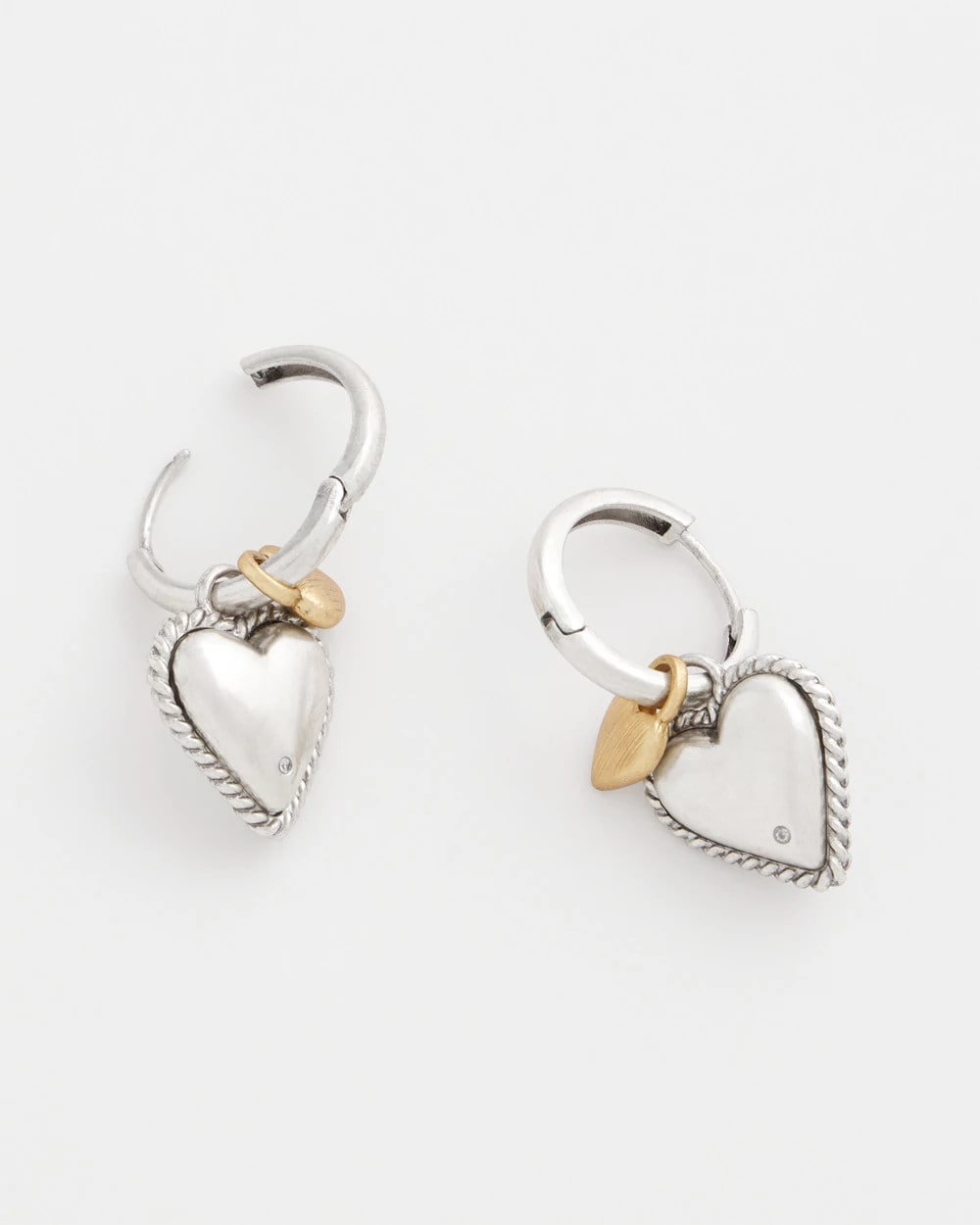 Chico's - Heart Charm Earrings