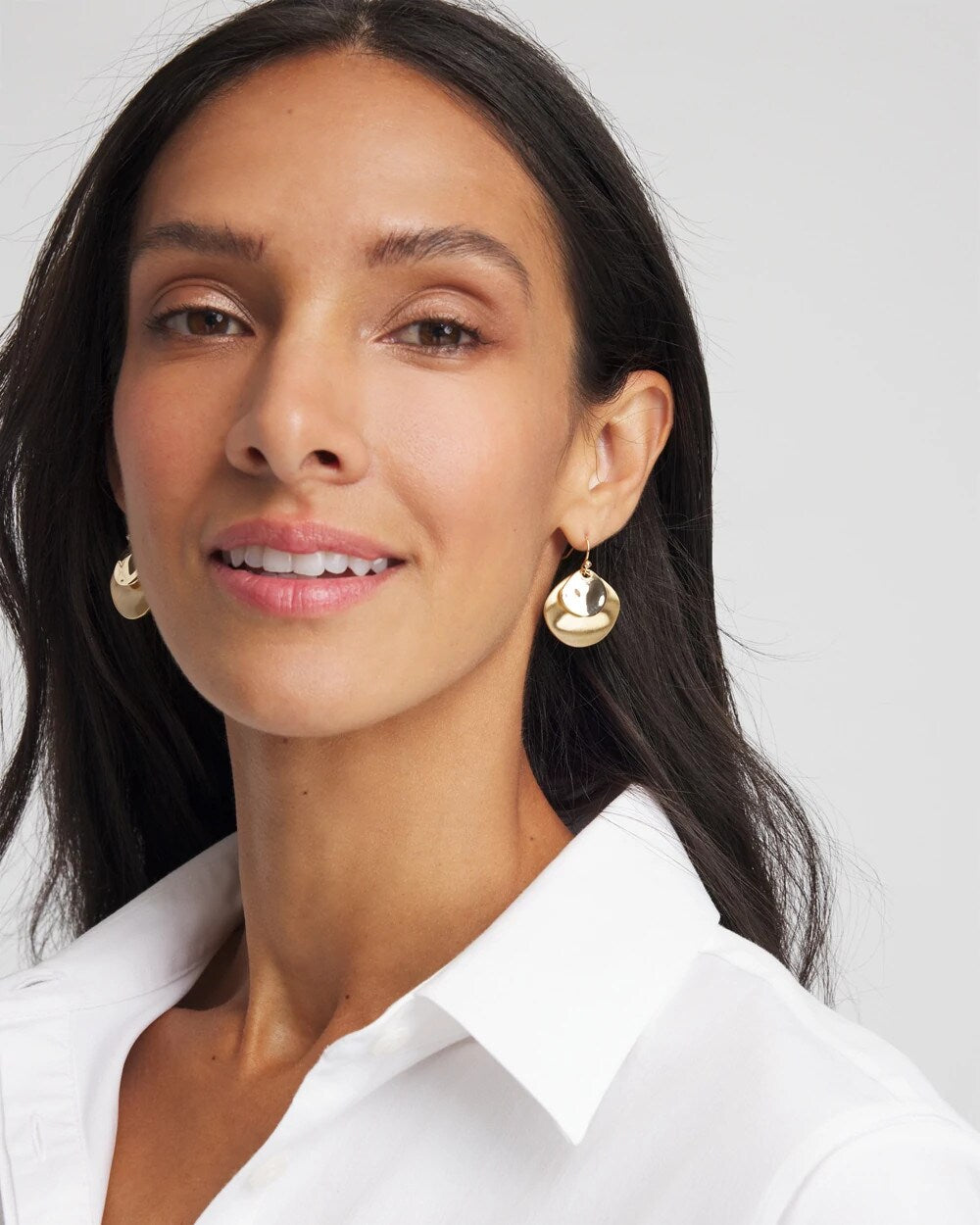 Chico's - Gold Drop Earrings