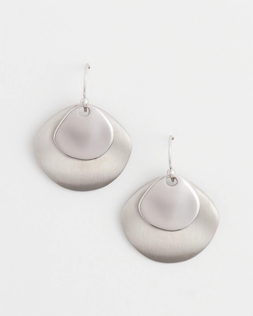 Chico's - Silver Drop Earrings