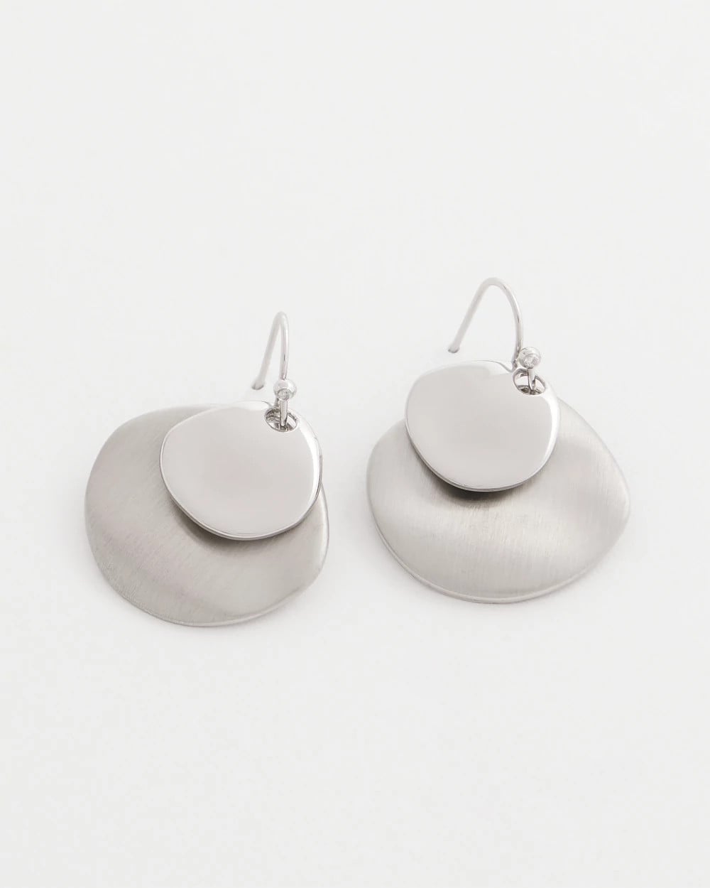 Chico's - Silver Drop Earrings