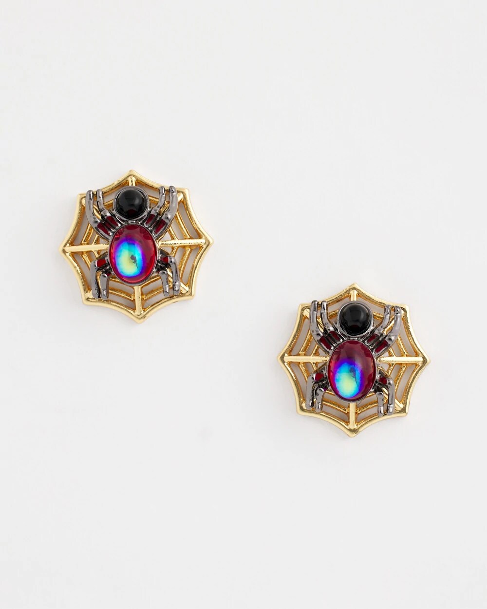 Chico's - Spider Web Glitz Earrings