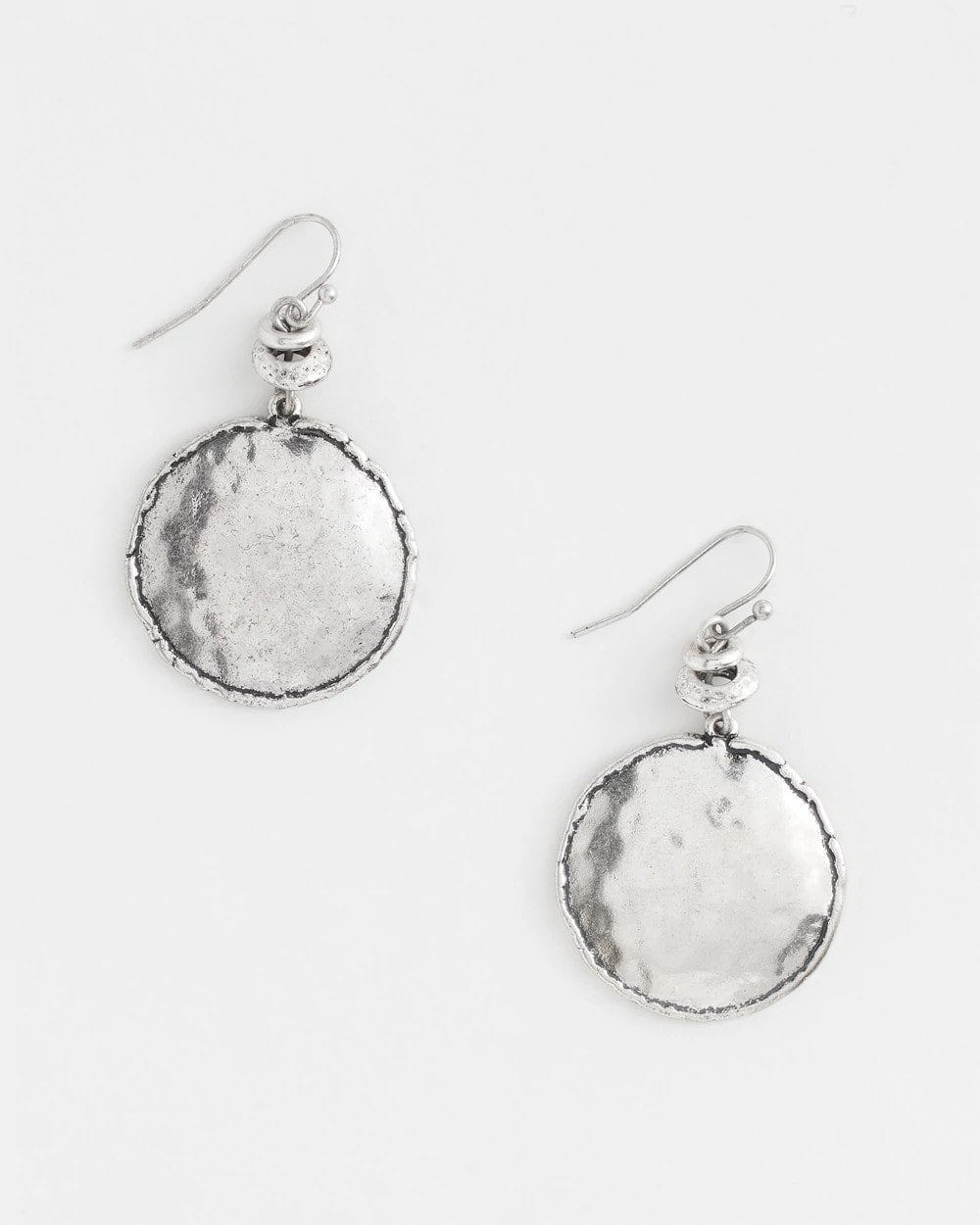 Chico's - Tayla Drop Silver Earrings
