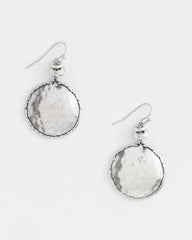 Chico's - Tayla Drop Silver Earrings