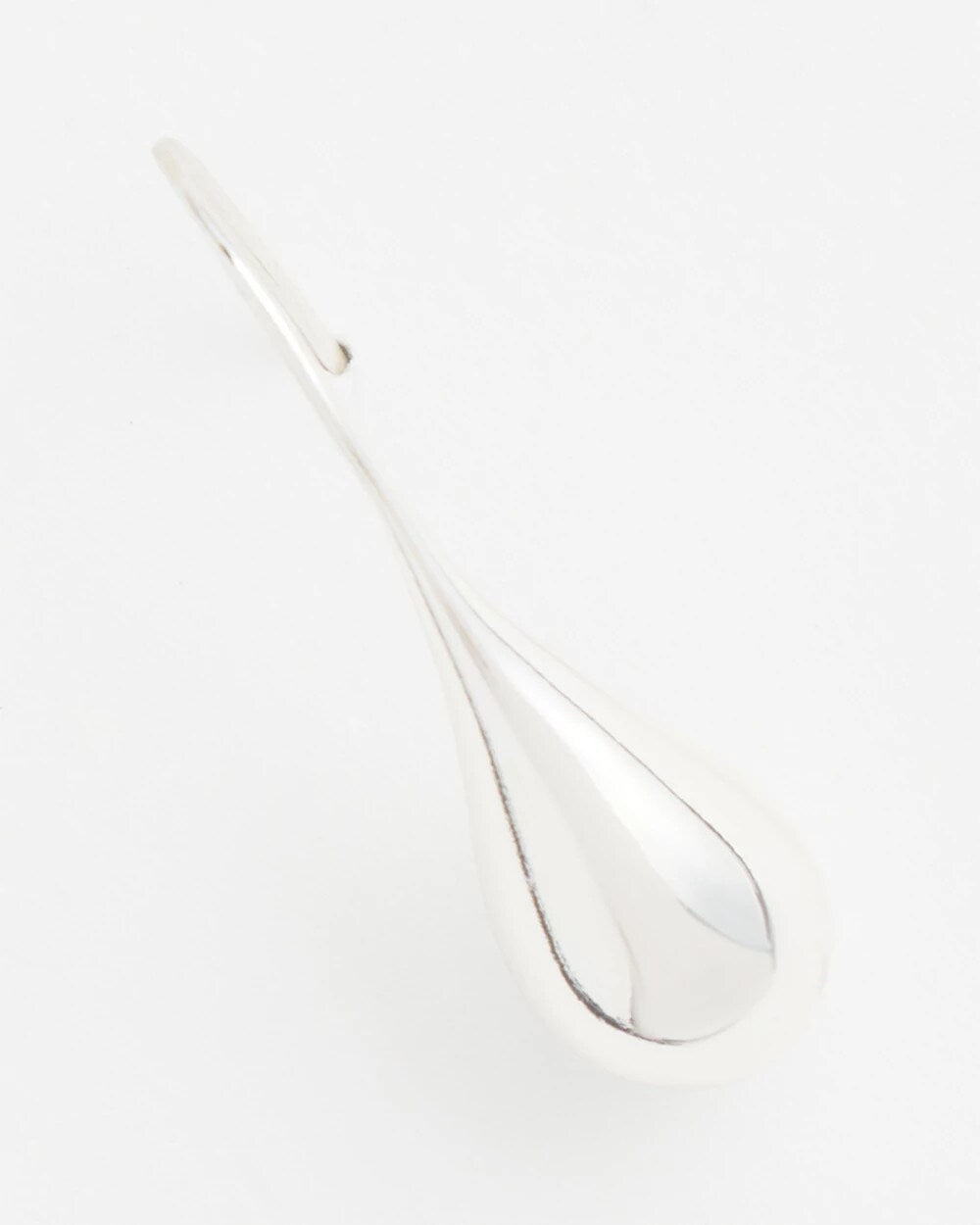 Chico's - No Droop™ Silver Tone Teardrop Threader Earrings